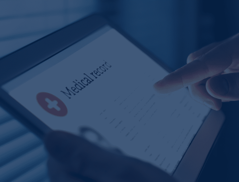 scanning medical records being used for doctor EMR system